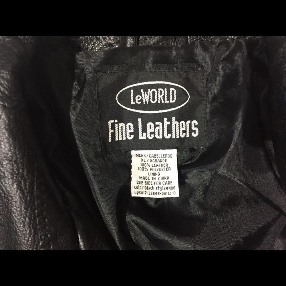 Leather jacket - Picture 3 of 6